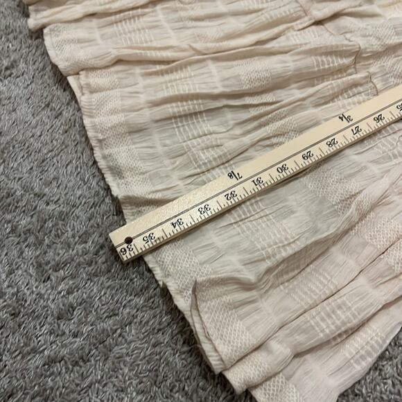 Max Studio $128 Elastic Waist Long Flowy Boho Cotton Maxi Skirt Large NWT - Picture 8 of 16